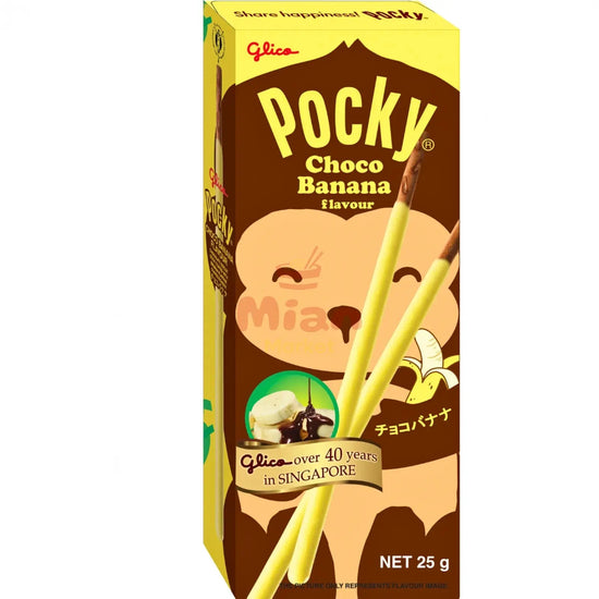 GLICO Pocky Schoko Banane Sticks 25g