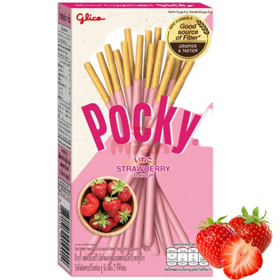 GLICO Pocky Strawberry Flavour 43g