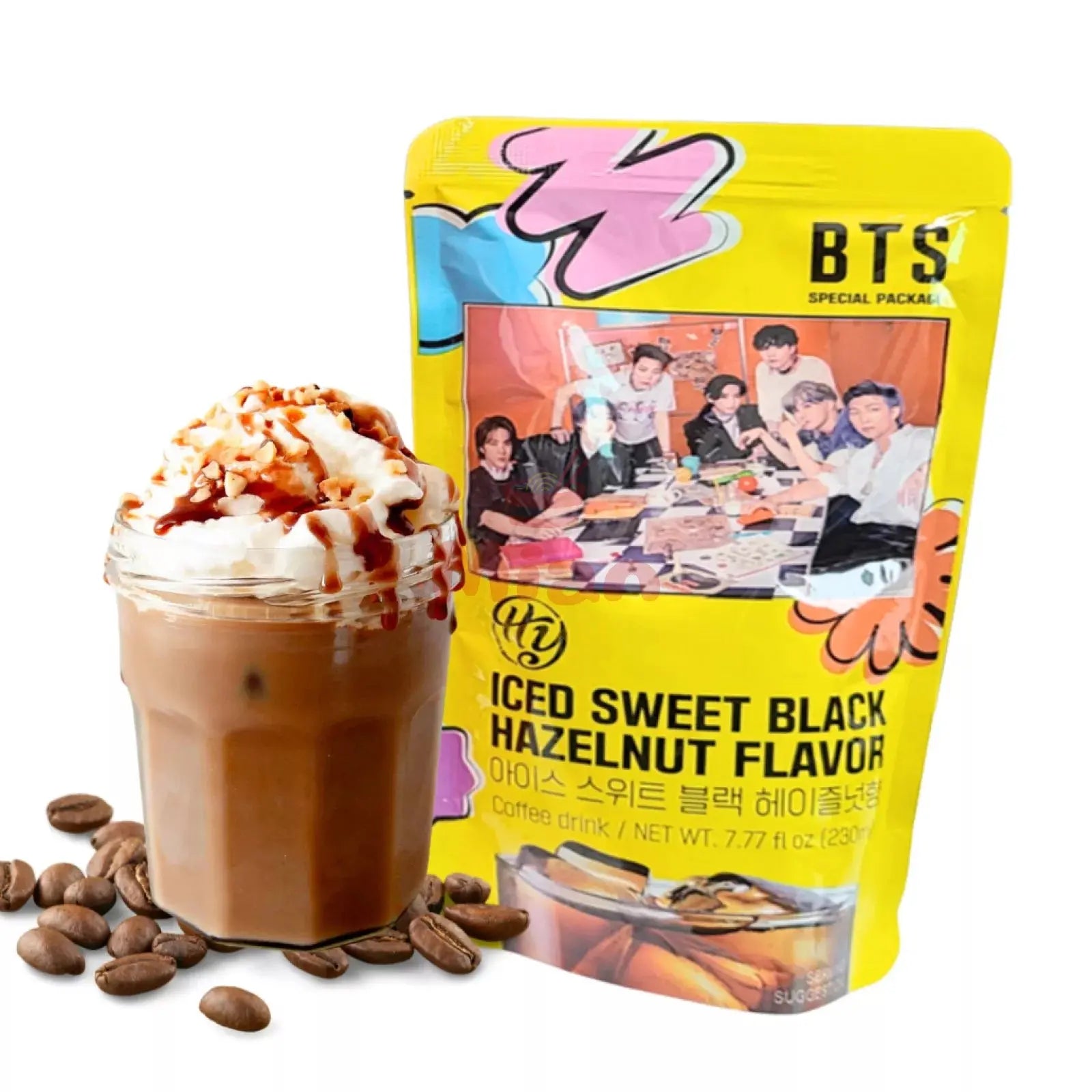 BTS Hazelnut Flavour Coffee 230ml - Mian Market