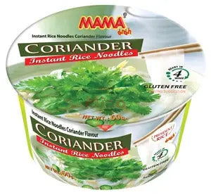 MAMA Coriander Rice Noodles Bowl 60g MAMA