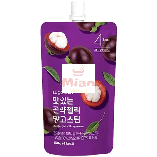 SUGARLOLO Konjac Jelly Mangosteen 150g Mian Market