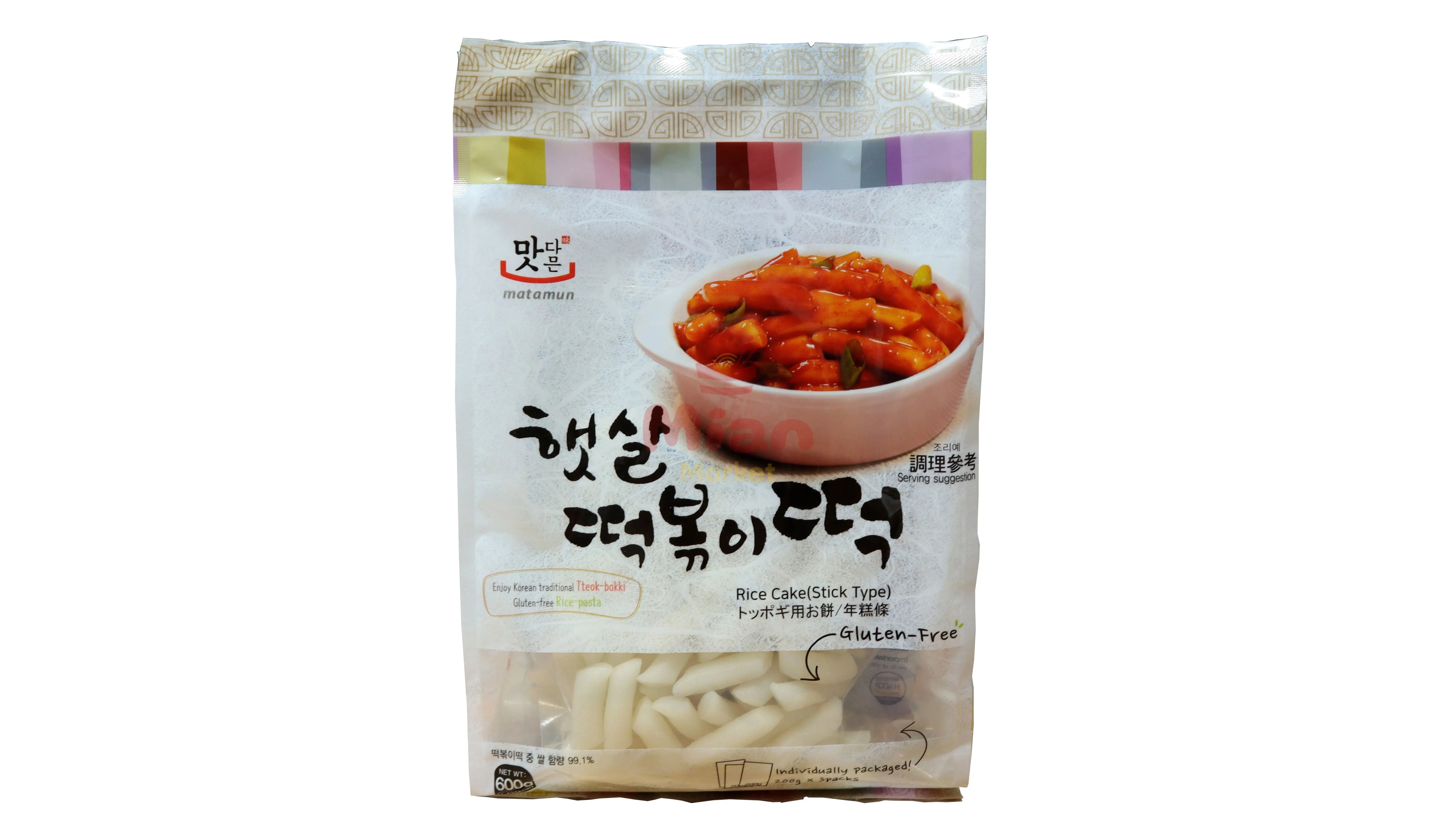 MATAMUN Reiskuchen Stangen 600g Mian Market