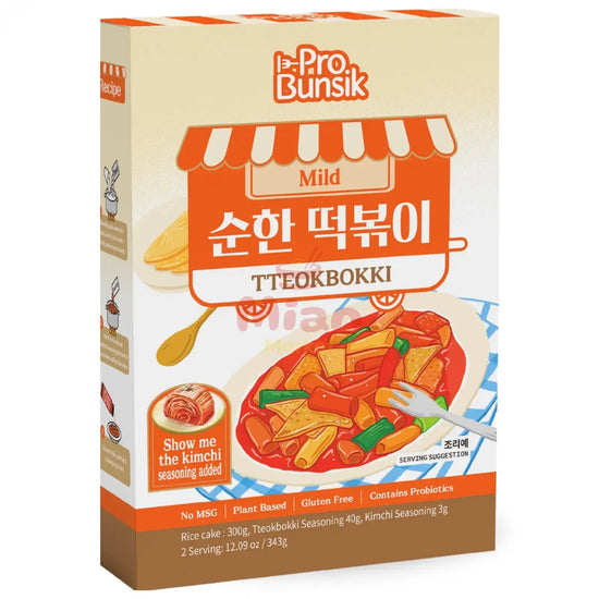 PRO BUNSIK Tteokbokki Mild 343g