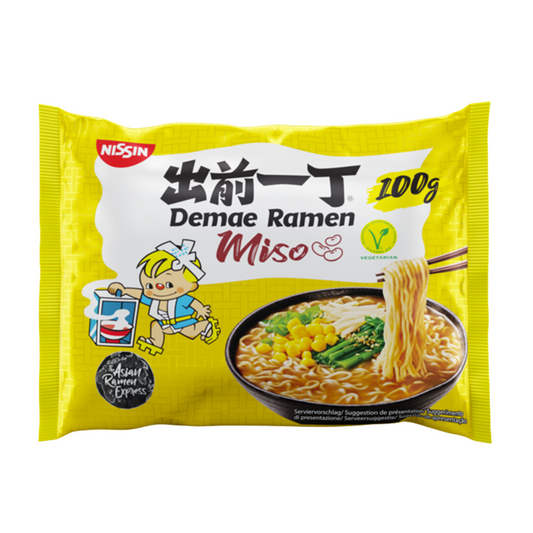 NISSIN Instantnudeln Demae Ramen Miso 100g