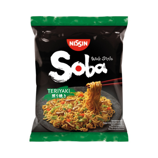 NISSIN Instant Soba Noodles Teriyaki 111g