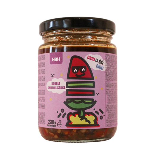 NBH Double Green Red Chili Oil Sauce 230g