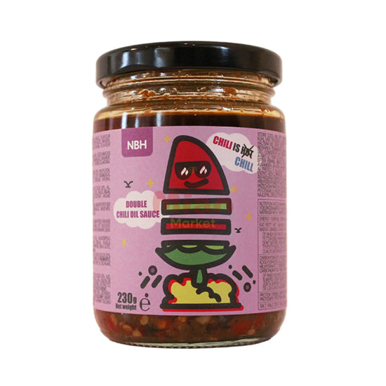 NBH Double Green Red Chili Oil Sauce 230g