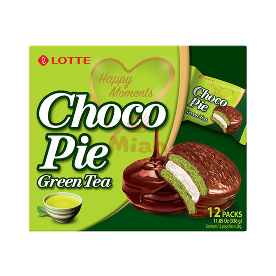 LOTTE Chocopie Green Tea 336g