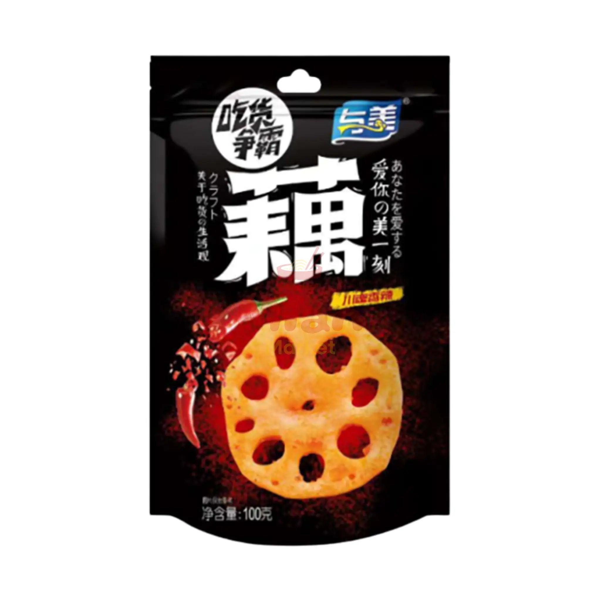 YUMEI Lotus Root Chips Spicy 100g - Mian Market