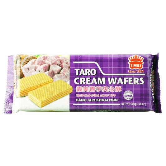 I MEI Cream Wafer – Taro 200g