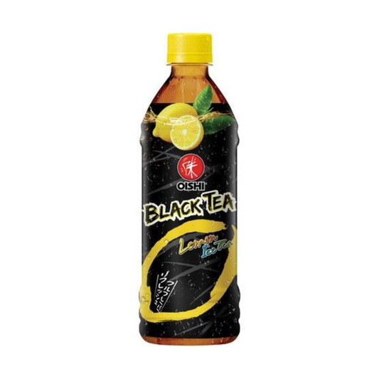 OISHI Schwarzer Eistee Getränk Zitrone 500ml