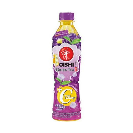 OISHI Grüner Tee Getränk Kyoho-Traube 374ml
