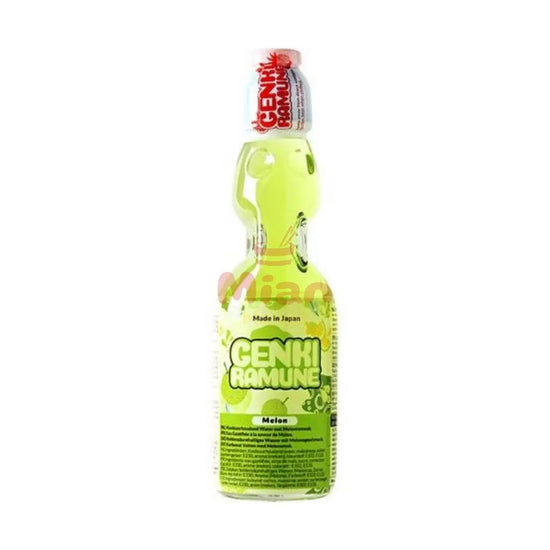 GENKI RAMUNE Soda Getränk Melone 200ml
