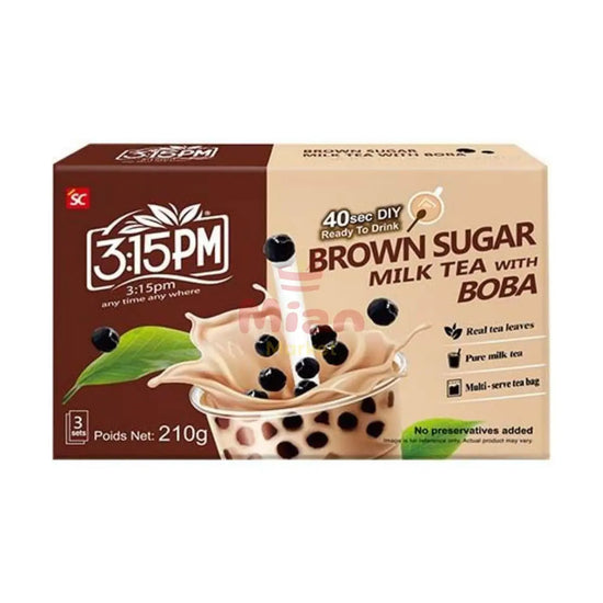 3:15PM Bubble Milk Tea Brauner Zucker Kit 210g