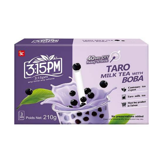 3:15 PM Bubble Milk Tea Taro 210g