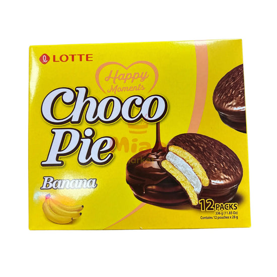 LOTTE Choco Pie Banana 336g