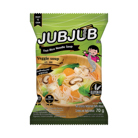 JUBJUB Instant Reisnudeln Gemüse 65g