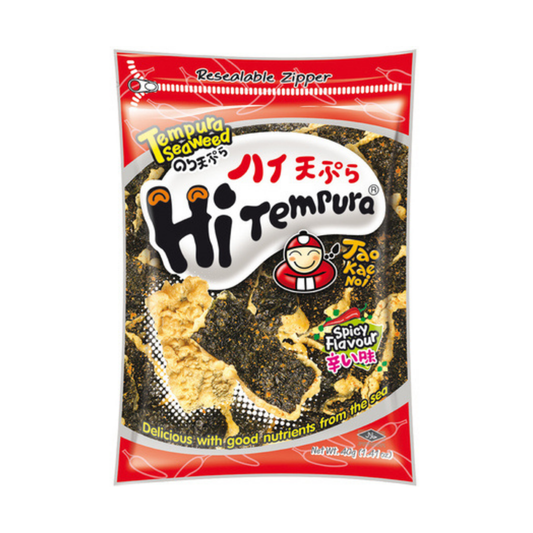 Hi Tempura Seaweed Snack Spicy 40g