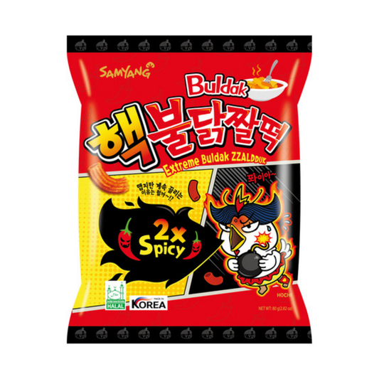 SAMYANG Extreme x2 Spicy Buldak Zzaldduk Snack 80g