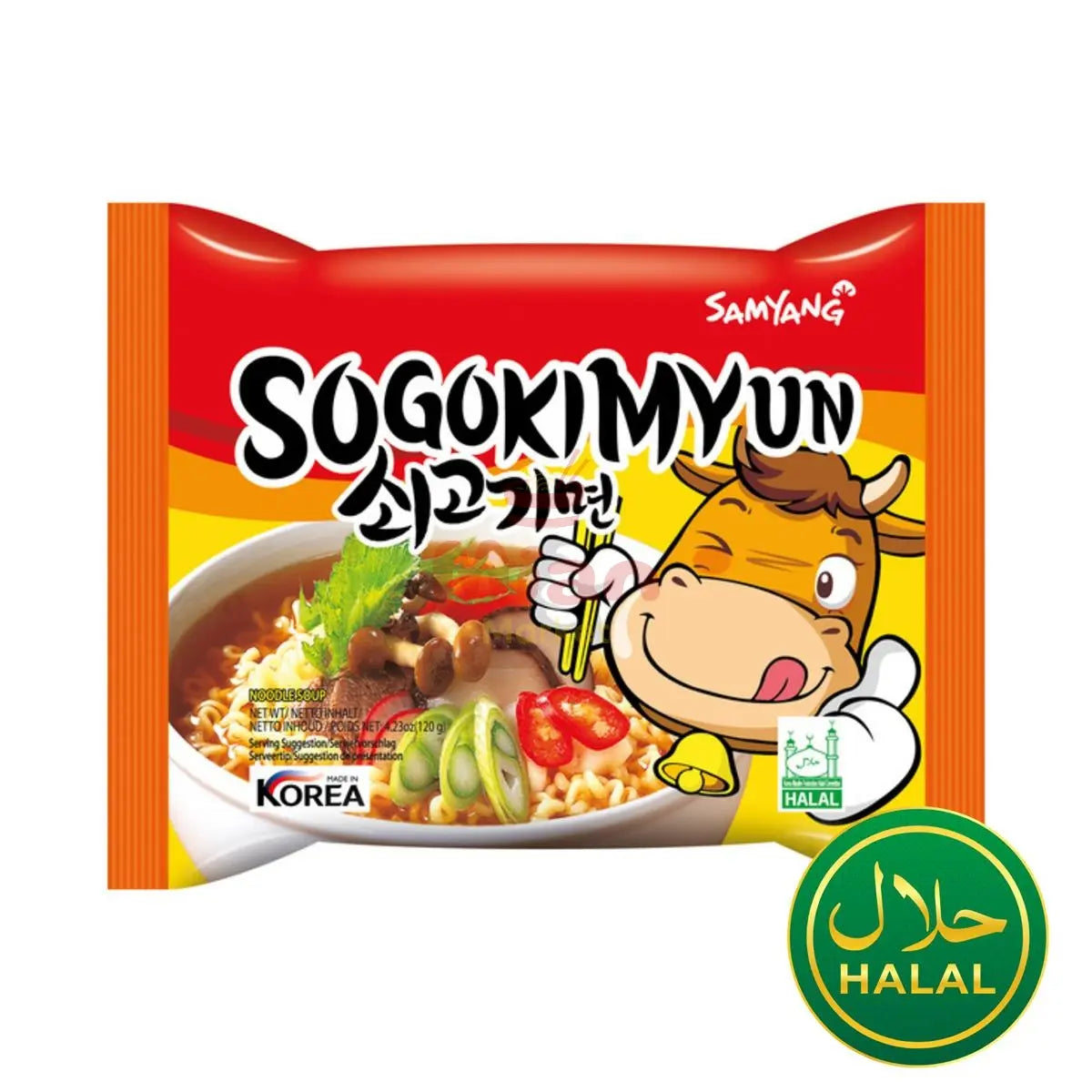 SAMYANG Instantnudeln Sogokimyun 120g