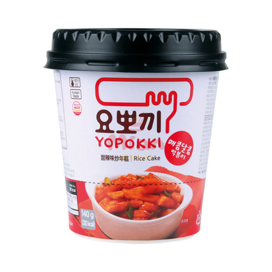 YOPOKKI Rice Cake Sweet & Spicy Halal 140g