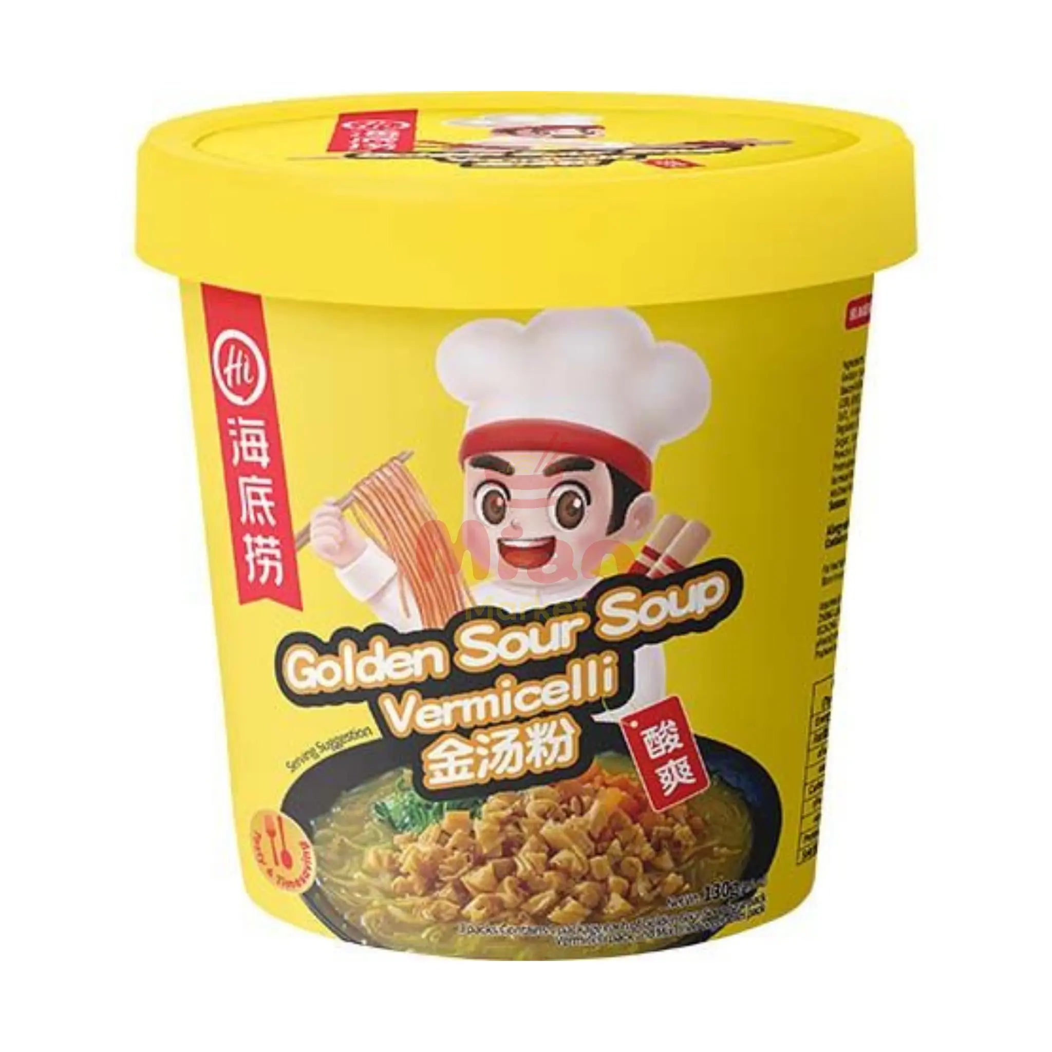HAIDILAO Instantnudeln Golden Sour Soup 130g - Mian Market