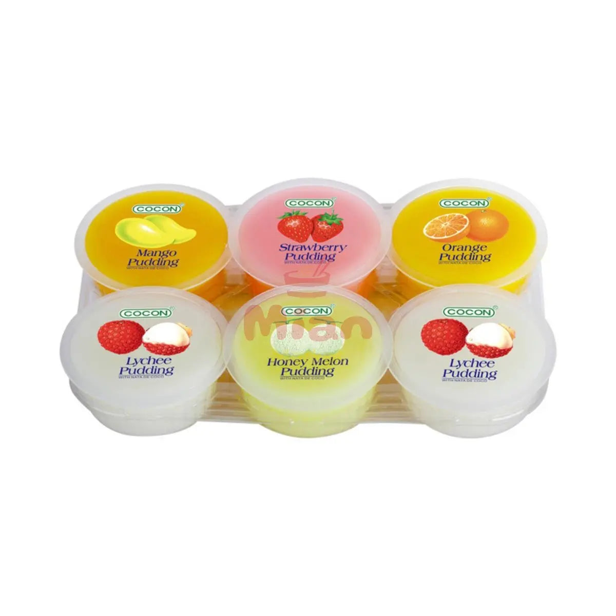 COCON Pudding Nata de Coco 6x80g