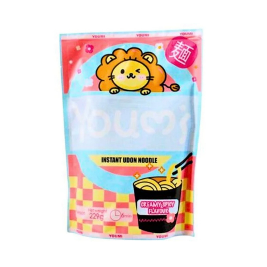 YOUMI Instant Udon Süß & Scharfe Carbonara 229g