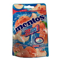 MENTOS 2in1 Pfirsichgeschmack 45g - Mian Market