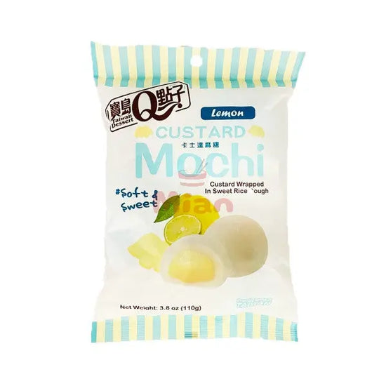 Q Custard Mochi Lemon Flavor 110g