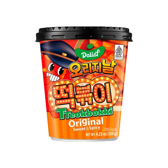 DELIEF Tteokbokki Original Sweet&Spicy Cup 120g